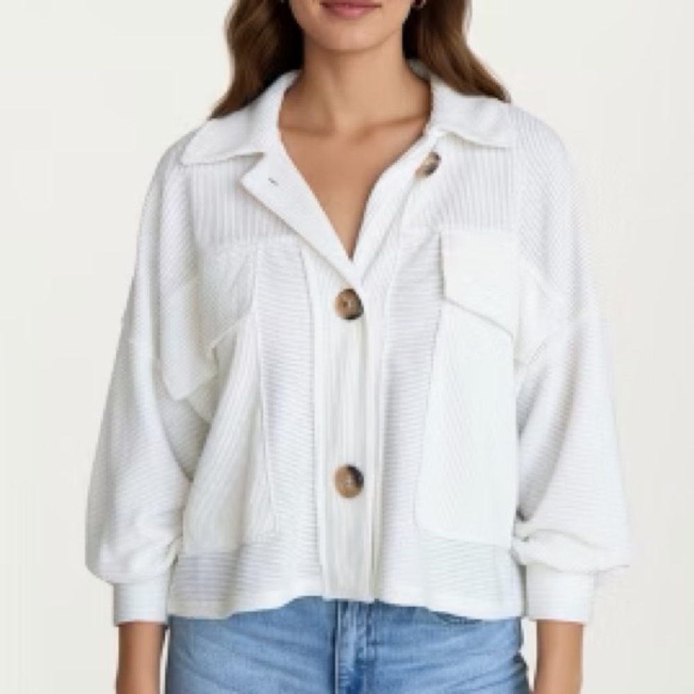 BUCKETLIST Women's Cream Utility Jacket